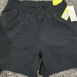 All in Motion Women's Black Athletic Shorts